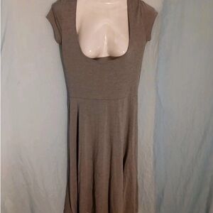 Elegant Gray Women's Dress